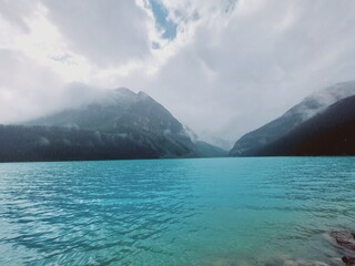 Rocky Mountains, Plain of Six Glaciers, Lake Louise, Lake Moraine