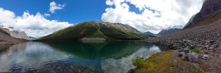 Rocky Mountains, Consolation lakes, Lake Louise, Lake Moraine