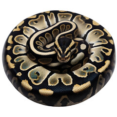 Constrictor python Snake white background generative AI	
