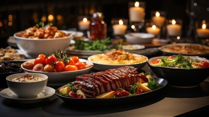meat and vegetables