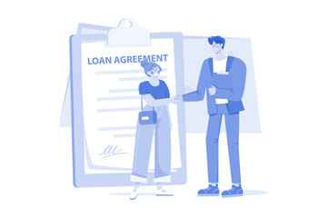 Man With The Loan Agreement