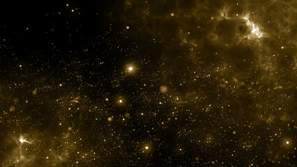 Particles bokeh abstract gold event awards trailer titles cinematic concert openers luxury celebration background