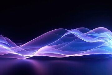 Dynamic Spectrum of Colors Abstract Background, Colorful wave silk moving high speed wave lines and bokeh lights. Data transfer concept Fantastic wallpaper
