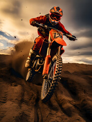 Motocross background wallpaper poster PPT