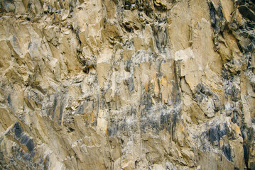 white Stones arranged on the result of a stone cutting machine