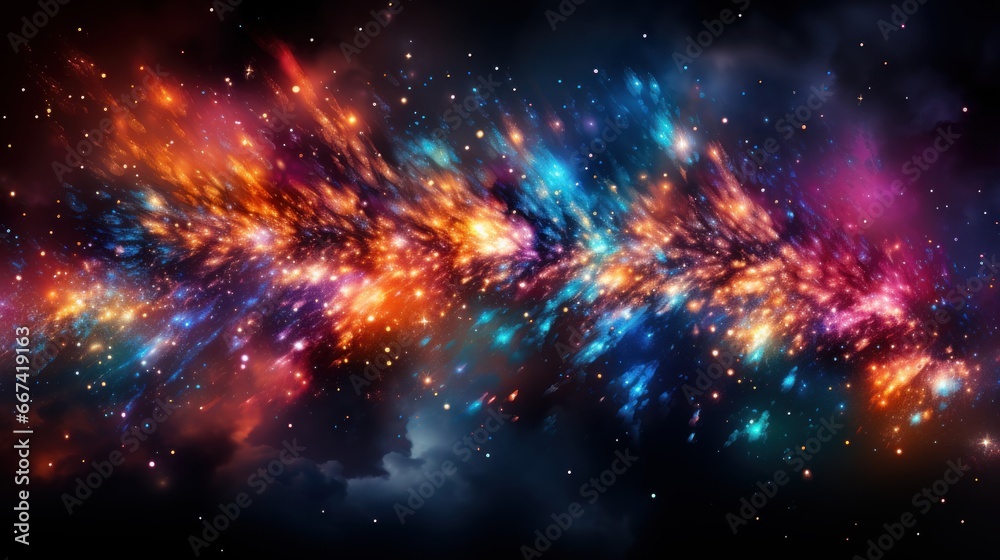 Canvas Prints background of space