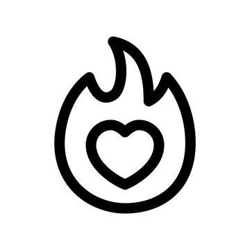 Burning Love Icon