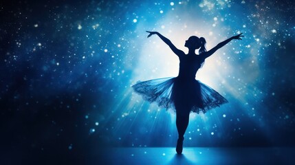 Silhouette of Ballet Dancer