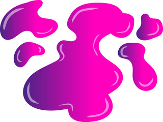 Colorful Gradient Abstract Element