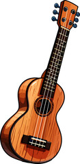 Fototapeta premium Cute ukulele