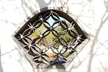 Ancient Chinese buildings in spring，jiangnan pavilions