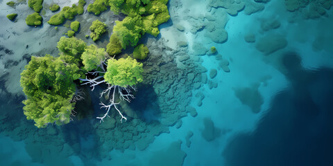 Lake background wallpaper poster PPT