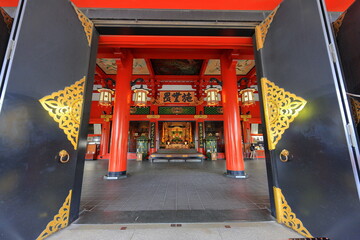 Sensoji, Asakusa Kannon Temple, one of most popular temples in Tokyo Japan.