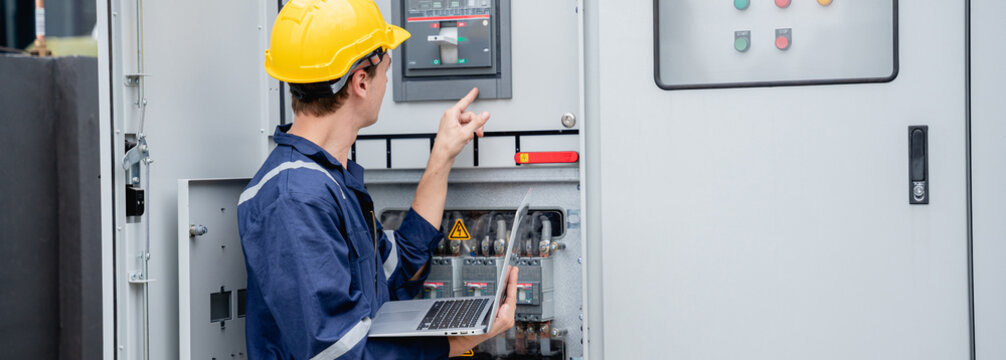 The engineers inspected the electrical switchboard and verified the operational voltage range.