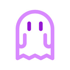 Editable horror game, ghost, thriller vector icon. Video game, game elements. Part of a big icon set family. Perfect for web and app interfaces, presentations, infographics, etc