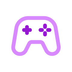 Editable game controller vector icon. Video game, game elements. Part of a big icon set family. Perfect for web and app interfaces, presentations, infographics, etc