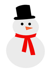 snowman with hat