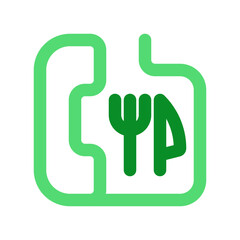 Editable phone order vector icon. Part of a big icon set family. Perfect for web and app interfaces, presentations, infographics, etc