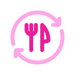 Editable food processing, processing order vector icon. Part of a big icon set family. Perfect for web and app interfaces, presentations, infographics, etc