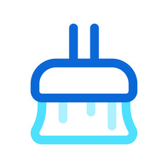 Editable broom vector icon. Part of a big icon set family. Perfect for web and app interfaces, presentations, infographics, etc
