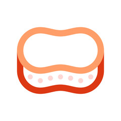 Editable cleaning sponge, scrubber vector icon. Part of a big icon set family. Perfect for web and app interfaces, presentations, infographics, etc