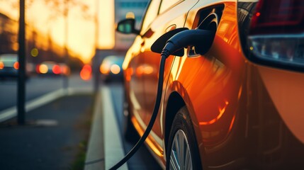 Electric Car Charging Represents Transition Towards Sustainable Transport and a Greener Future