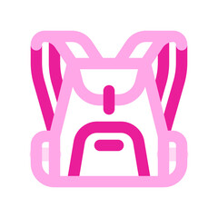 Editable rucksack, backpack vector icon. Part of a big icon set family. Perfect for web and app interfaces, presentations, infographics, etc