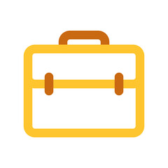Editable briefcase, portfolio vector icon. Part of a big icon set family. Perfect for web and app interfaces, presentations, infographics, etc