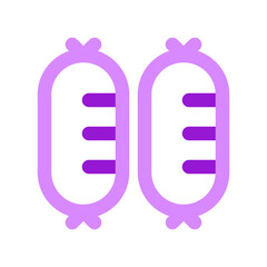 Editable sausages vector icon. Part of a big icon set family. Perfect for web and app interfaces, presentations, infographics, etc