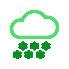 Editable heavy snowfall vector icon. Part of a big icon set family. Perfect for web and app interfaces, presentations, infographics, etc