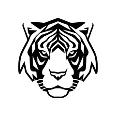 Tiger Stripes Logo Emblem Vector Artwork for Fearless Branding