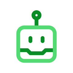 Editable robot head vector icon. Part of a big icon set family. Perfect for web and app interfaces, presentations, infographics, etc