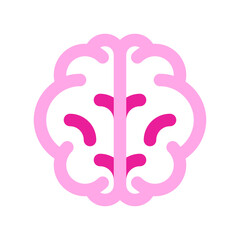 Obraz premium Editable brain vector icon. Part of a big icon set family. Perfect for web and app interfaces, presentations, infographics, etc