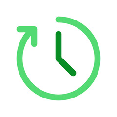 Editable vector nonstop time service hours icon. Part of a big icon set family. Perfect for web and app interfaces, presentations, infographics, etc