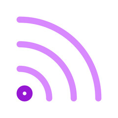 Editable vector wifi signal icon. Part of a big icon set family. Perfect for web and app interfaces, presentations, infographics, etc