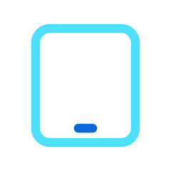 Editable vector blank tablet screen icon. Part of a big icon set family. Perfect for web and app interfaces, presentations, infographics, etc
