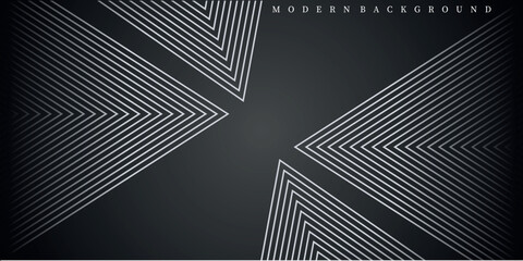 Modern black vector background. Geometric background design	