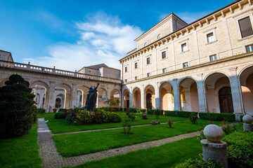 Fototapeta na wymiar Abbey of Montecassino - Italy