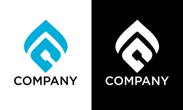 CA letter logo design and minimalist logo .vector template.