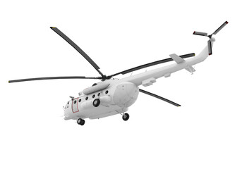 Helicopter Isolated
