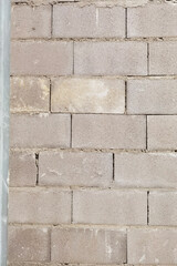 Concrete brick wall texture for background