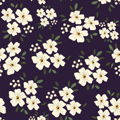 seamless floral background