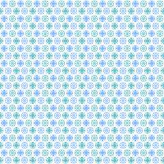 雪の結晶の背景　ドット絵