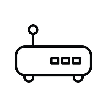 recommend clip art: Wifi modem router vector icon