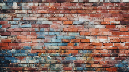 A realistic model of brick textured walls in the high 2