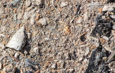 Ashes from burnt coals as an abstract background. Texture