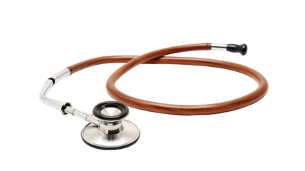 stethoscope on white backgroud