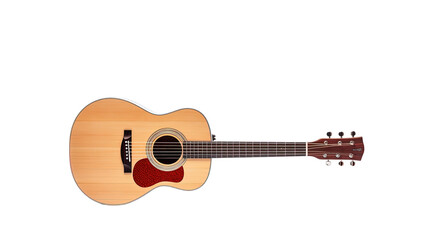 Acoustic Guitar Isolated