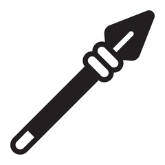 spear glyph icon