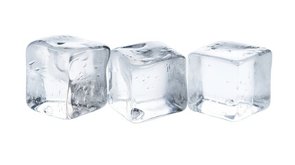 Ice Cubes Isolated